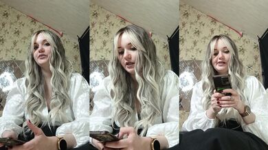 Blonde reading aloud on forum dirty tales thick girl whines
