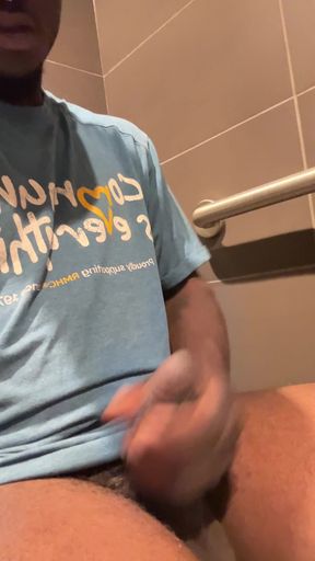 I Had To Release Some Stress Inna Bathroom Cause My Job Really Was Really Stressing Me Out