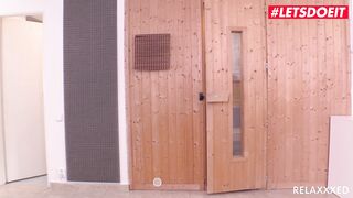 Relaxxxed - Lady Dee Brunette Czech Teen Sensual Pussy Fuck In The Sauna - LETSDOEIT