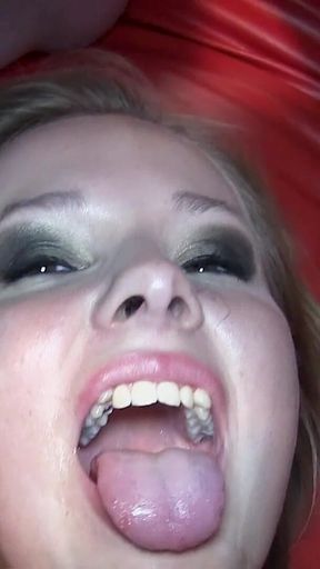 German Gangbang - Shy Girl Fucked by Old Men