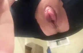 Pussy pumped, glued and toyed with ice dildo