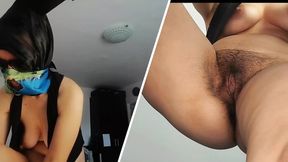 Amateur Wife Fingers Pussy Orgasm with Moans. Latina Big Ass, Big Tits.