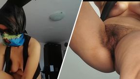 Amateur Wife Fingers Pussy Orgasm with Moans. Latina Big Ass, Big Tits.