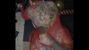 HAPPY WILDD KINKMAS DAY 3 FISHNET RUINED ALL HOLES FILLED ANAL CREAMPIE