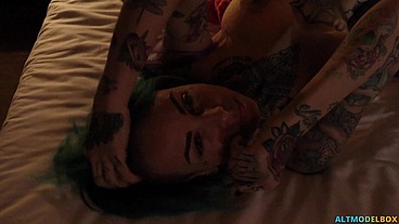 LESBIAN ALT GIRLS PLAYING TOGETHER