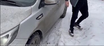 I Tore the College Boy's Pants and Fucked His Ass in a Taxi on the Way Home - a Hot Cruise!