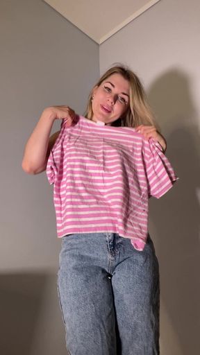 You're Sitting There, and I'm Getting Dressed for You