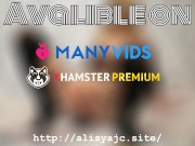 Alisya JC. Big size anal plugs in skinny ass