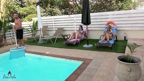 poolboy verfuhrt?! spermafresse fur freche dreier schlampen!