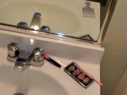 Cum on mirror