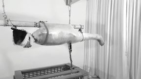 Wrapped & Trapped: Crazy Shaking Orgasm in Plastic Wrap Suspension! Bdsmlovers91