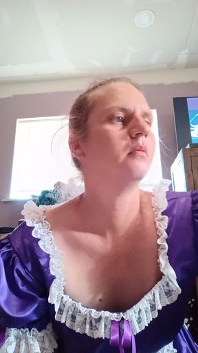 Satin Panty Gag