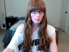 Solo webcam tranny masturbation