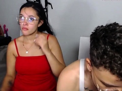 Teen brunette from get fuck on webcam