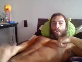 Moaning Masturbating Man