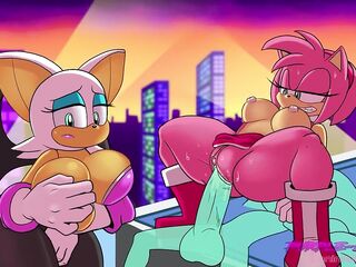 Amy Rose Cucks Rouge The Bat (reupload)