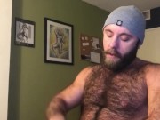 Lumberjack Jacks Off