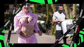 Stepdads teach lazy teen besties the hard way