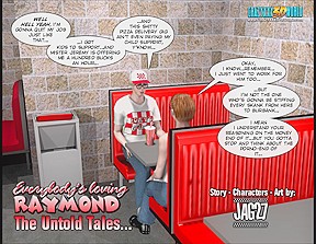 3D Comic: Raymond. The Untold Tales. 3