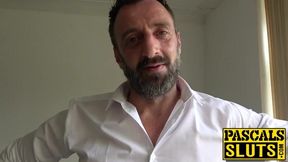 Hot tattooed subslut destroyed by maledom Pascal