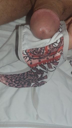 I Ejaculate Into the Panties My Wife Is Going to Wear While She Is in the Bathroom.