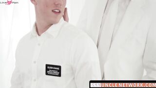 SayUncleNetwork.com - Jock Mormon drills guy raw after receiving sloppy blowjob