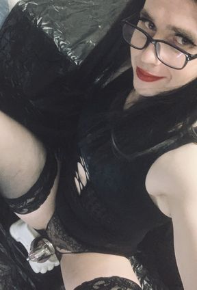 Nastenka gets pounded in the mouth by a sex machine