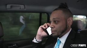 ”Horny Chauffeur Judy Jolie Wants Donny Sins Big Black Prick After Driving Him Hom”