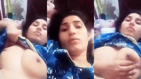 Grammo bhabhi'r lukiye lukiye nijer dudu flashing korar video