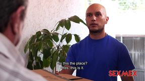 sexmex - he came to deliver and stayed for pleasure . malena doll