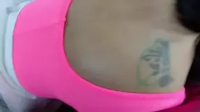 Latina MILF gives a mouth-watering blowjob in moving Uber