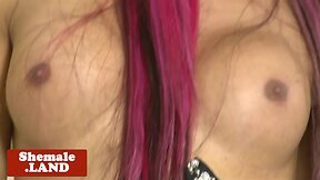 Alternative shemale beauty wanksoff solo