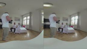 Genie Performer Takes On Two Men In Intense Threesome!