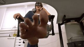 You're my new office foot slave! (small version)