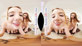 ”Alexis, Danni, & Kenna tag team in Classroom”