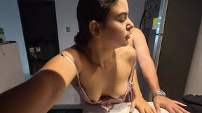 Big Ass Stepmom Gets Fucked by Her Stepson Without Being Seen