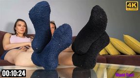 Dirty Fuzzy Socks - 4K MP4