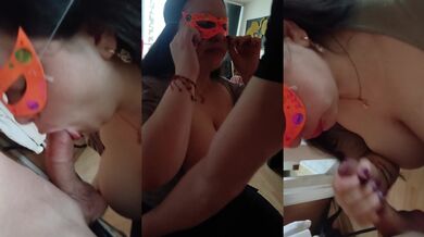 I cum in my stepsisters mouth after workout