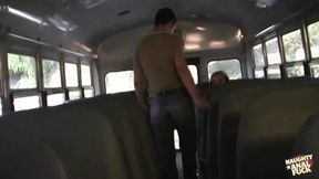 Bus driver's intimate touch soothes babe's woes, big dick&#x1F346; in waiting