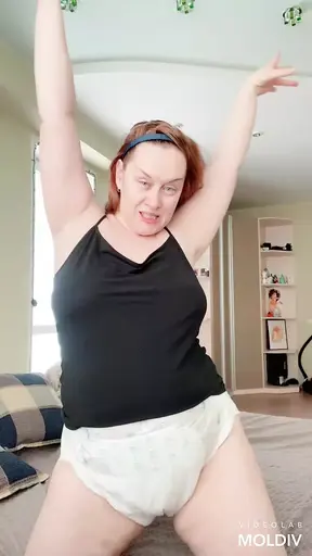 Testing my diaper