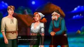 Elven Princess Surrenders to Forbidden Farmstead Lust with Majestic Steeds