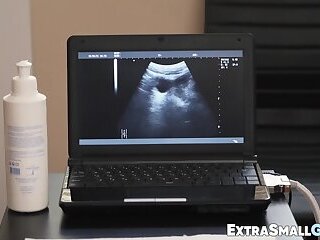 Tall handsome doctor fingering petite twinks bubble butt