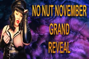 NO NUT NOVEMBER GRAND REVEAL