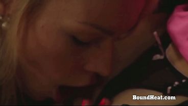 Beautiful Lesbian Madame Moans And Orgasms From Pussy Licking Slave