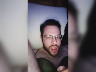Loser loves to eat his cum