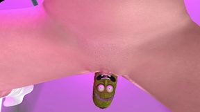 pickle rick pickled her ham - rick and morty porn parody