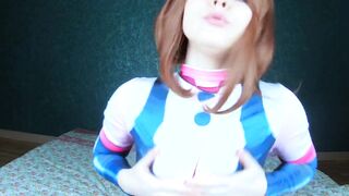 BOKU NO HERO ACADEMIA: OCHAKO URARAKA DREAMS ABOUT MIDORIAS PENIS - Spooky Boogie Cosplay 18 Year Old