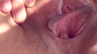 SEXY ASIAN MILF OPENING HER PUSSY WIDE SO YOU CAN SEE INSIDE HER