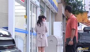 Naked Under Coat - Perverted Japanese Beauty Exposed Outdoors
