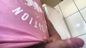 emptying the balls. cumshot in slow motion at the end.